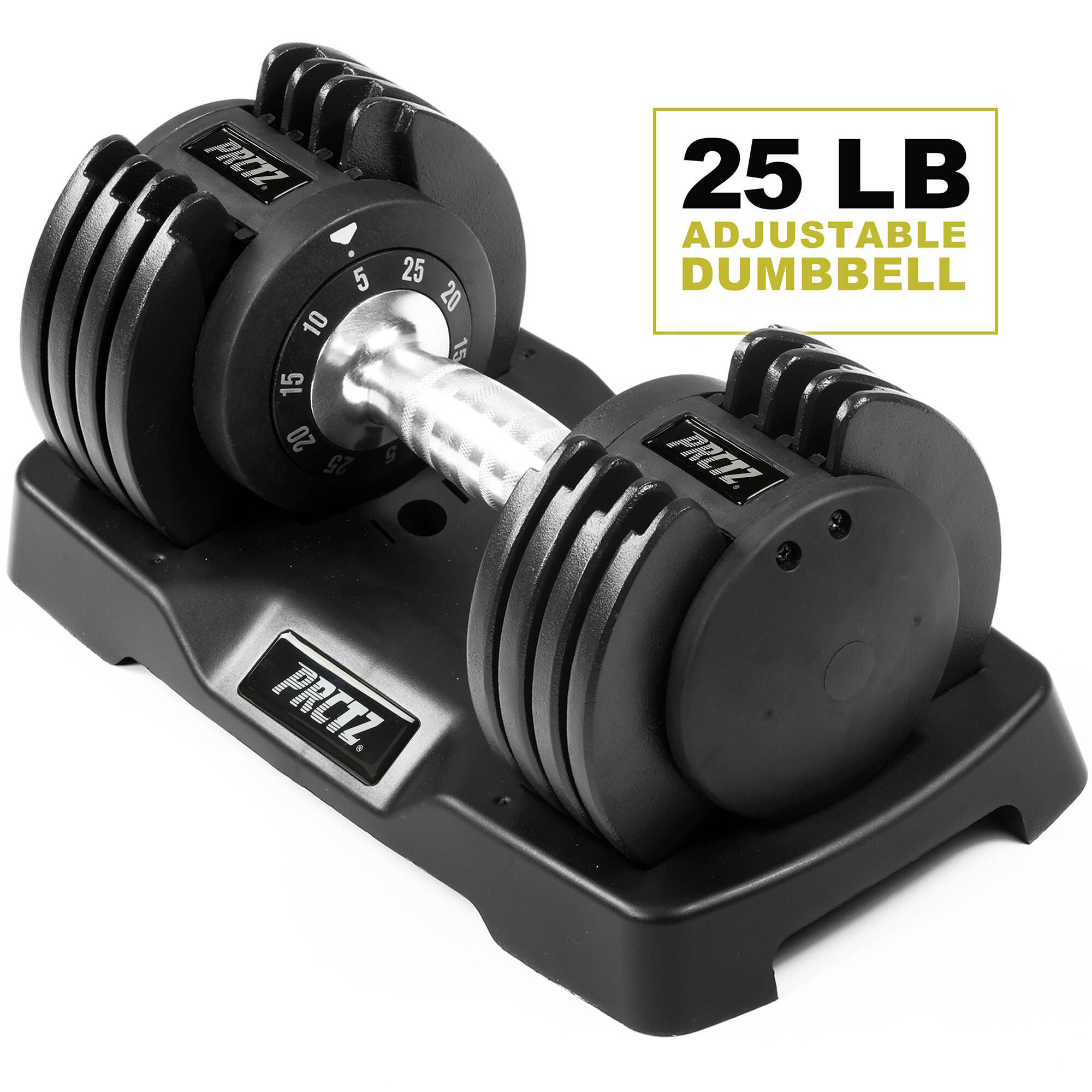25 pound deals adjustable dumbbells